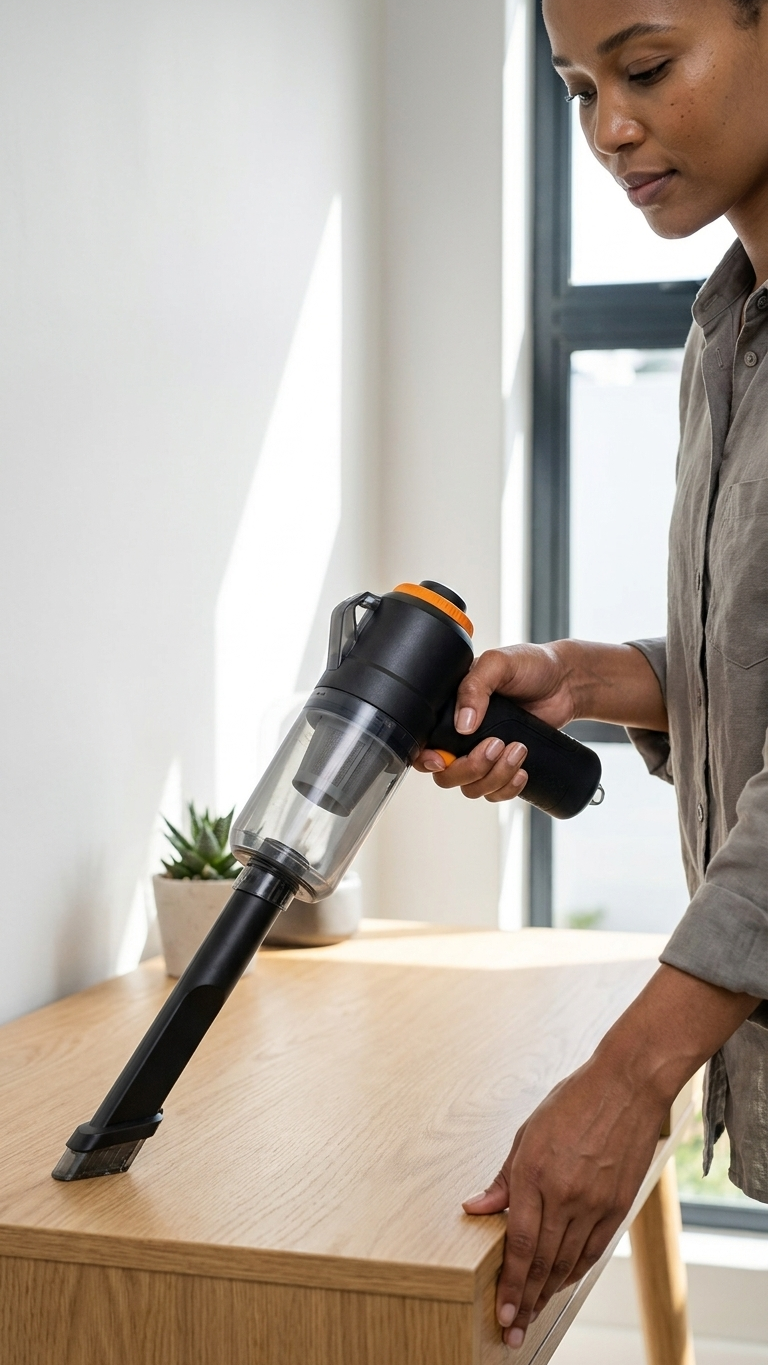Harel DustBuster X — Powerful Cordless Handheld Vacuum for Home & Car