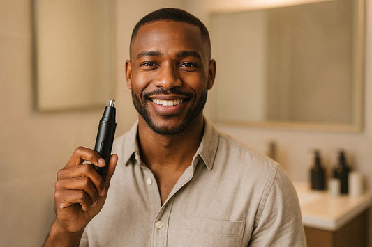 Harel GroomEdge — Painless Electric Nose & Ear Hair Trimmer for Men & Women