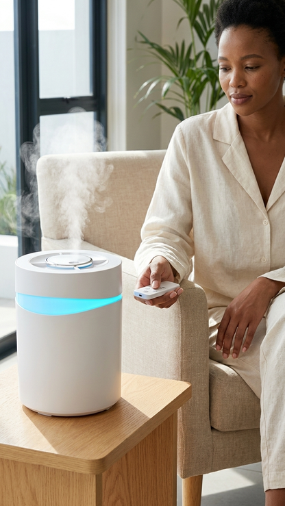 Harel DeskMist Pro — Portable Aroma Humidifier for Your Home Office