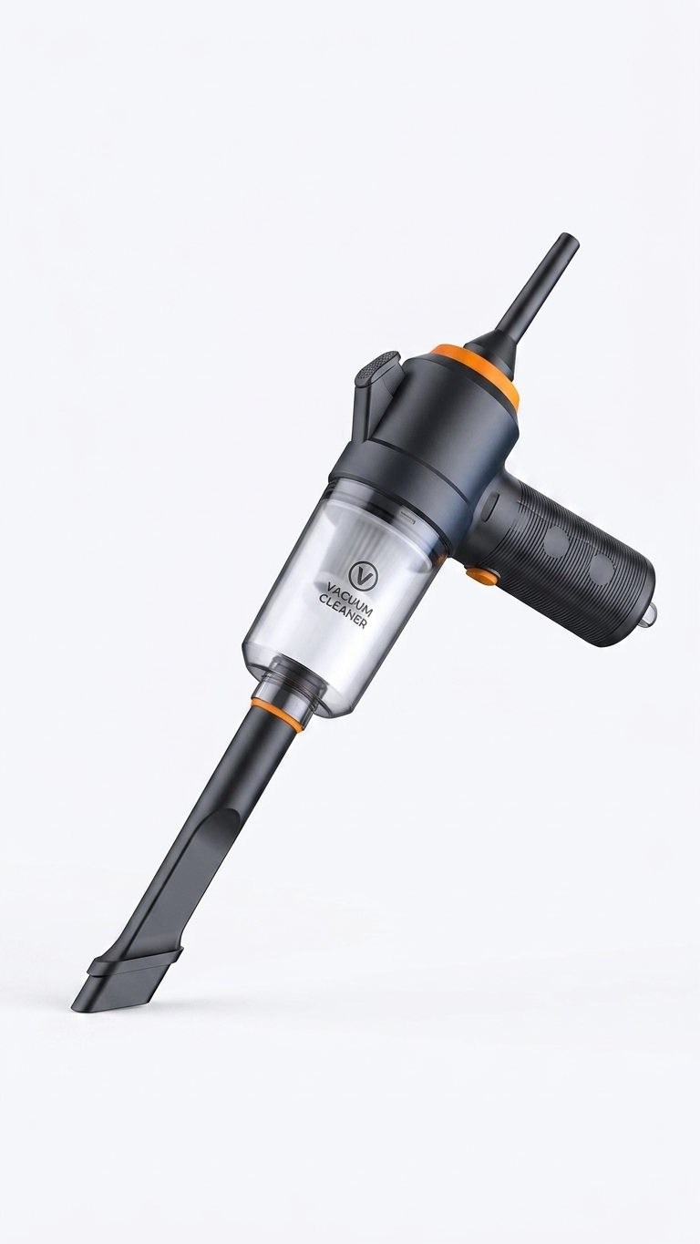 Harel DustBuster X — Powerful Cordless Handheld Vacuum for Home & Car