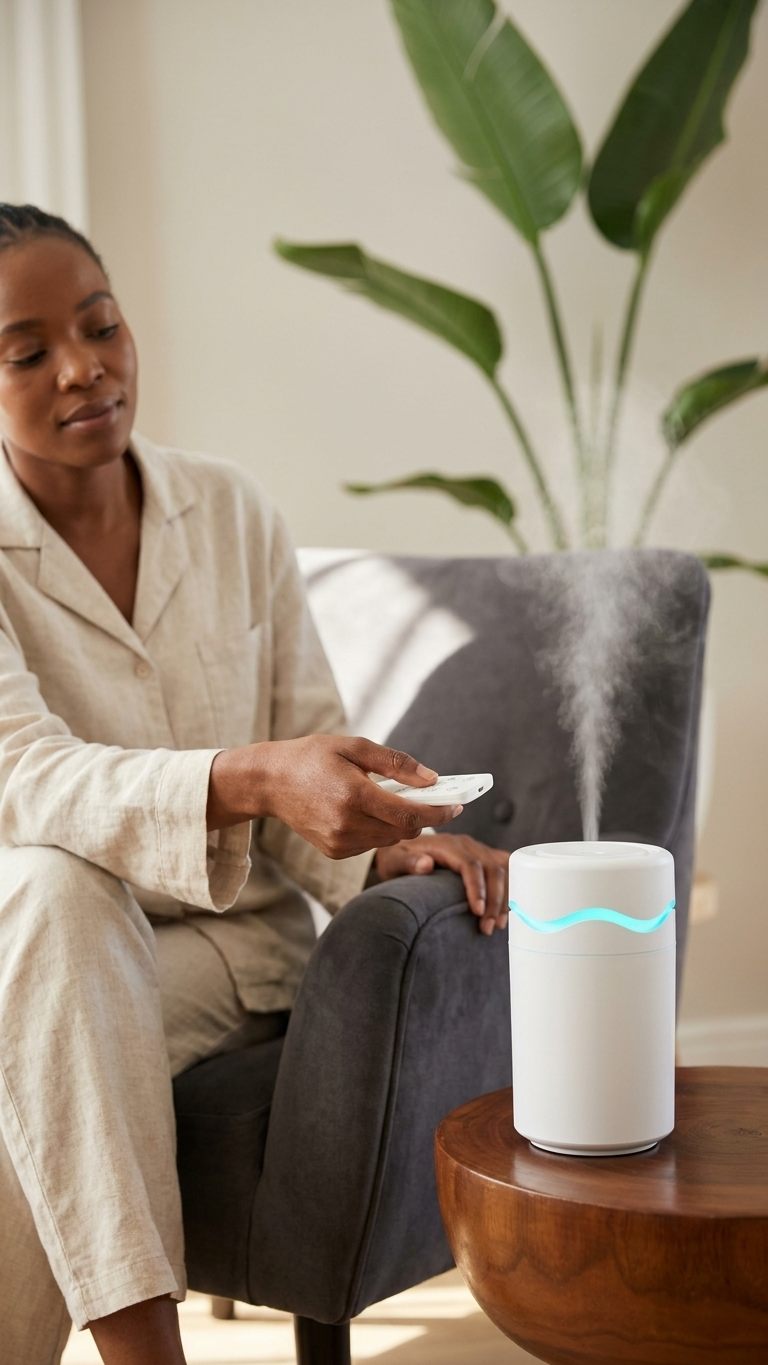 Harel DeskMist Pro — Portable Aroma Humidifier for Your Home Office