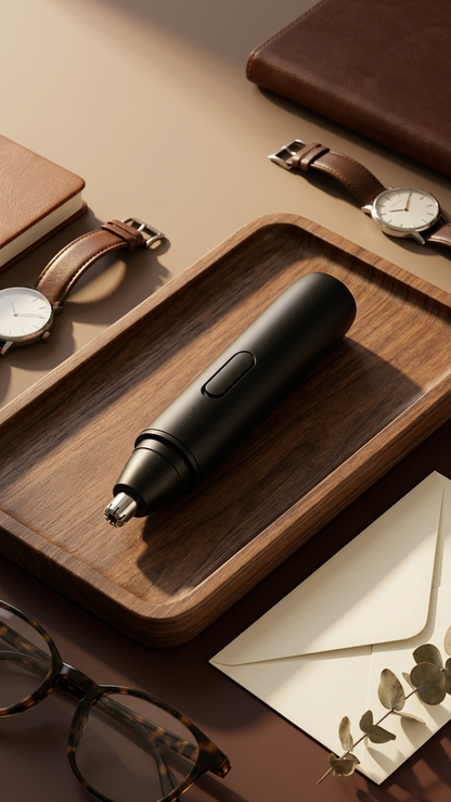 Harel GroomEdge — Painless Electric Nose & Ear Hair Trimmer for Men & Women